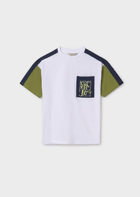 Camiseta m/c blocking