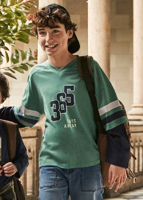 Camiseta doble manga          Pino