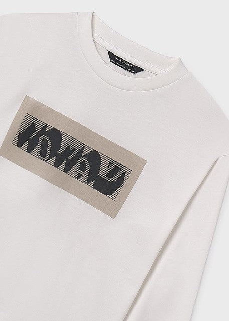 Camiseta m/l =nomad=          Nata