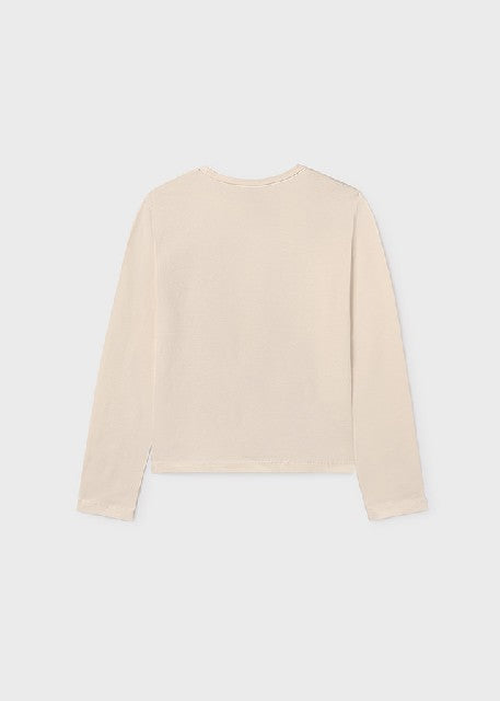 Camiseta m/l bordados         Macchiato