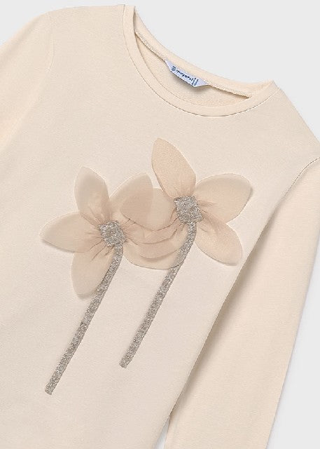 Camiseta m/l bordados         Macchiato