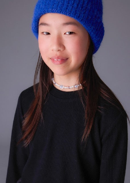 Top petalos                   Negro