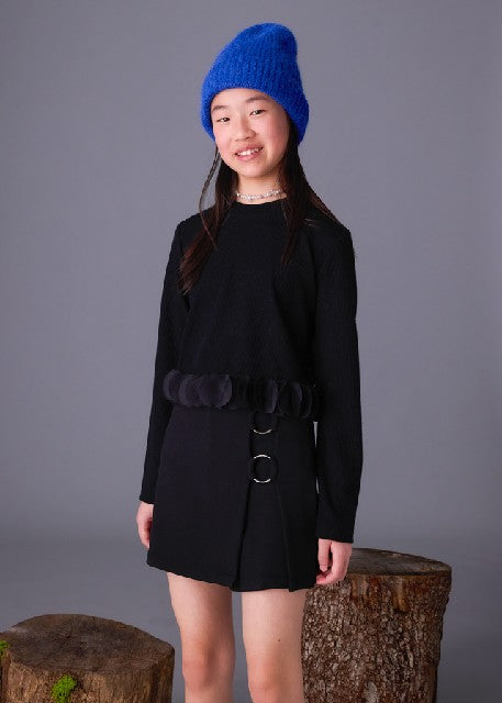 Top petalos                   Negro