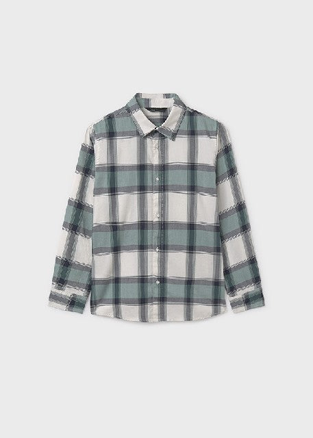 Camisa m/l cuadros            Pino