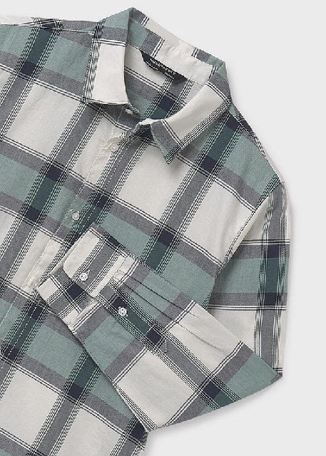 Camisa m/l cuadros            Pino