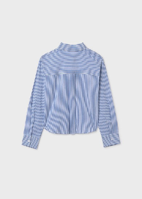 Blusa bolsillo                Rayas