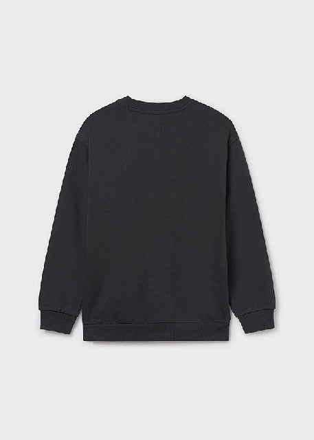 Pullover embossed sin capucha Sombra