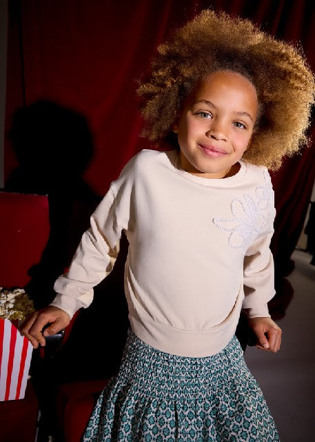 Pullover flor                 Arena