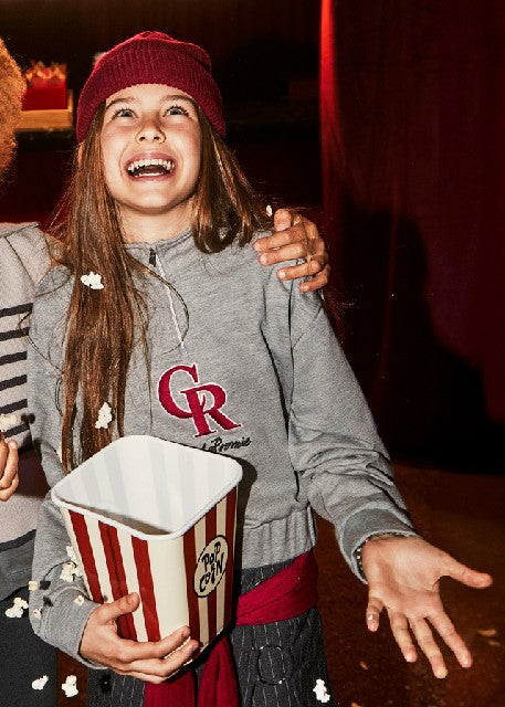 Pullover cremallera           Acero