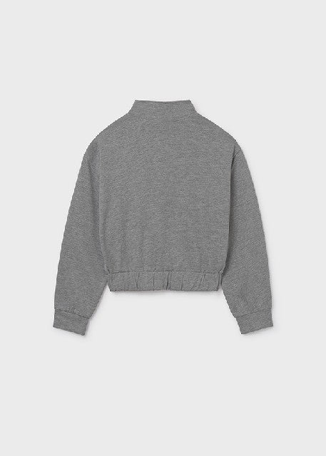 Pullover cremallera           Acero