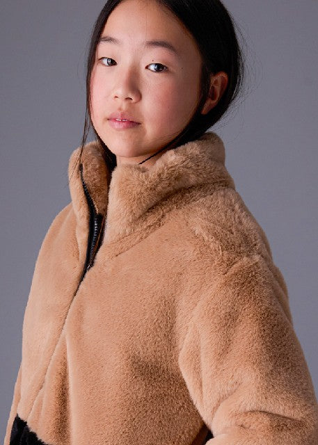 Abrigo pelo                   Camel