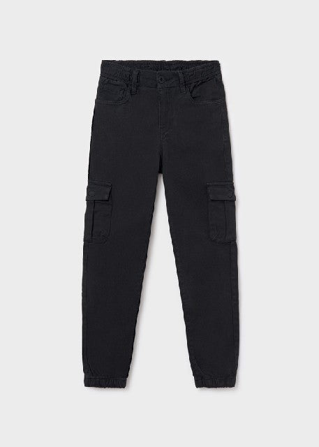 Pantalon cargo                Negro