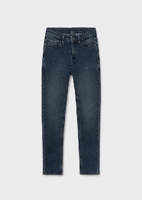 Pantalon soft denim           Blue