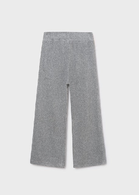Pantalon largo punto pana     Plata