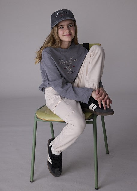 Pantalon largo jogger cargo   Arena