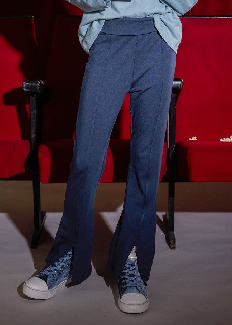 Leggings cinturilla vuelta    Petroleo