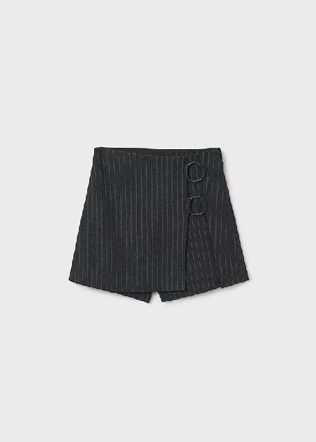 Falda pantalon punto          Plomo