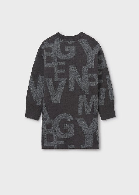 Vestido jacquard              Plomo