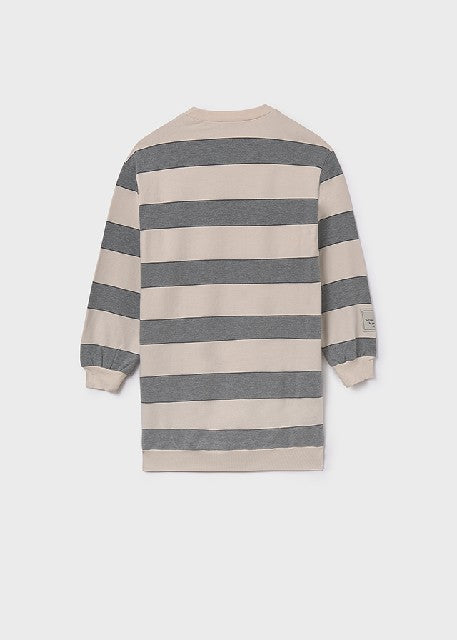 Vestido rayas                 Acero