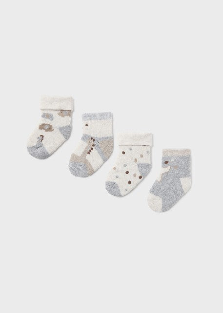 Set 4 calcetines              Gris