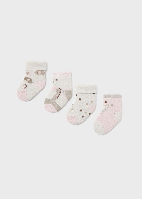 Set 4 calcetines              Rosa