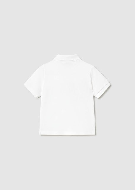 Polo m/c granito basico       Blanco