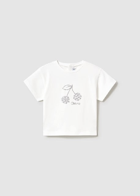 Camiseta m/c basica           Blanco