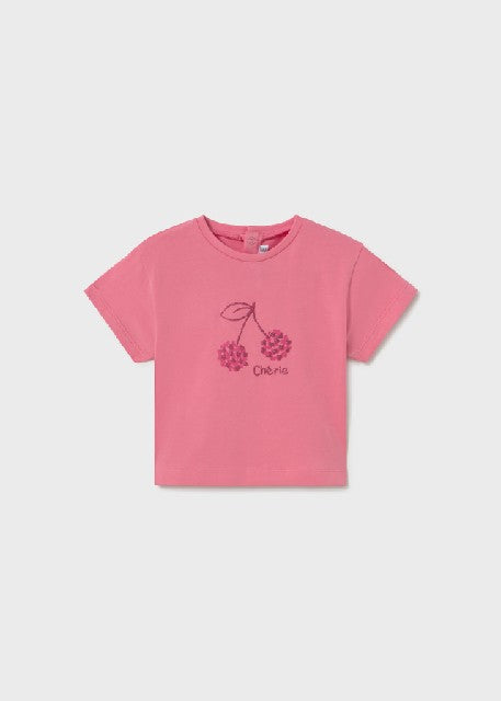 Camiseta m/c basica           Geranio