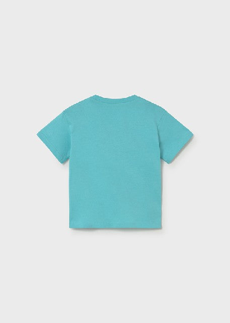 Camiseta m/c basica           Turquesa