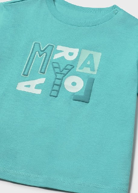 Camiseta m/c basica           Turquesa