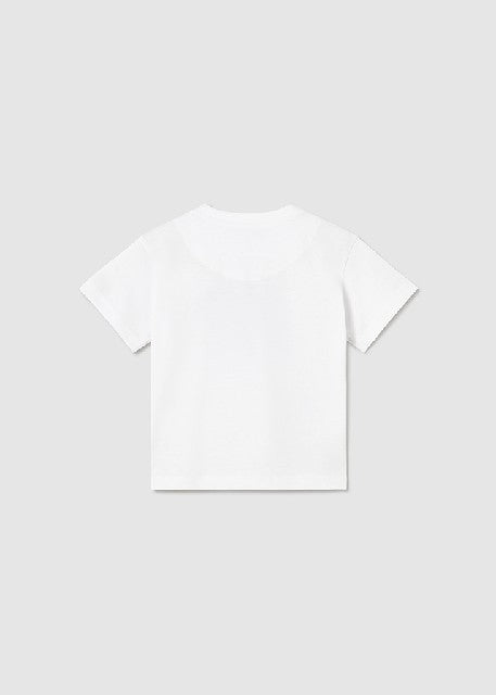 Camiseta m/c basica           Blanco