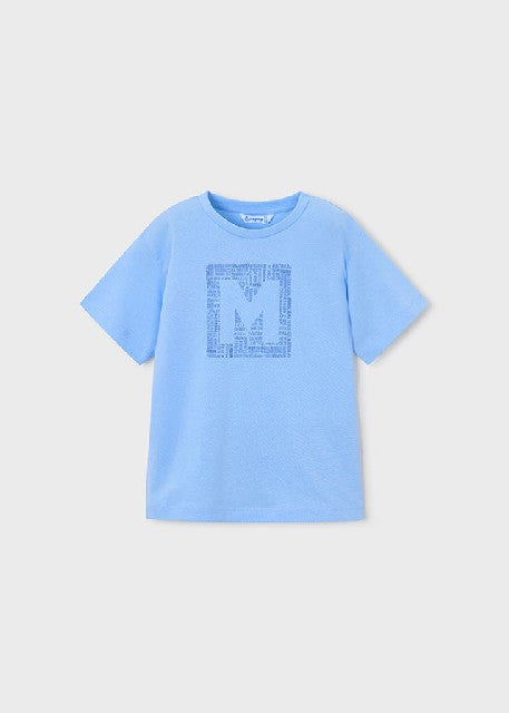 Camiseta m/c basica           Celeste