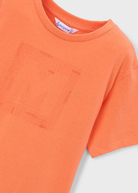 Camiseta m/c basica           Naranja