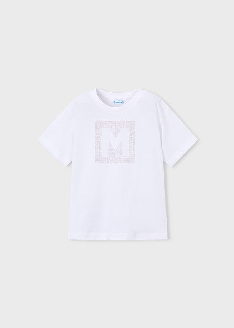 Camiseta m/c basica           Blanco