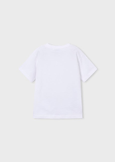 Camiseta m/c basica           Blanco