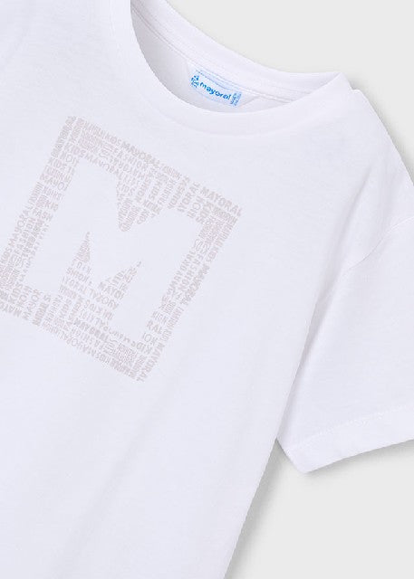 Camiseta m/c basica           Blanco