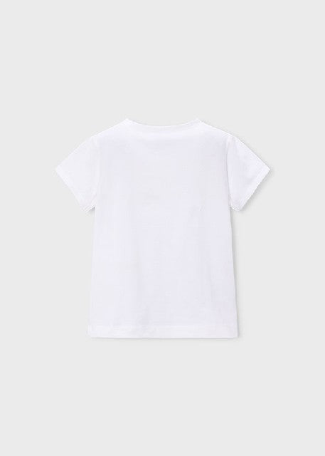 Camiseta m/c basica           Blanco