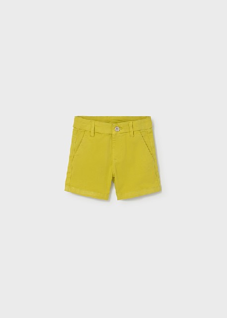 Bermuda chino sarga basica    Oliva