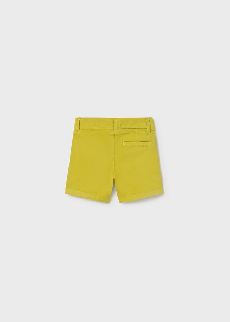 Bermuda chino sarga basica    Oliva