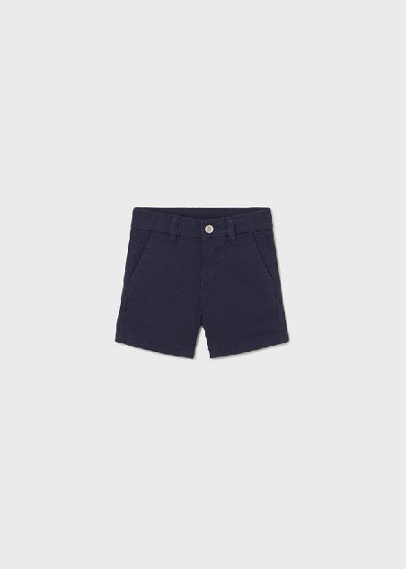 Bermuda chino sarga basica    Marino