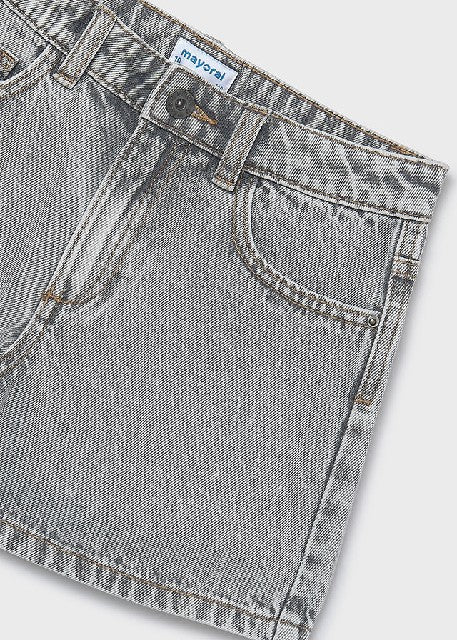 Short tejano basico           Gris