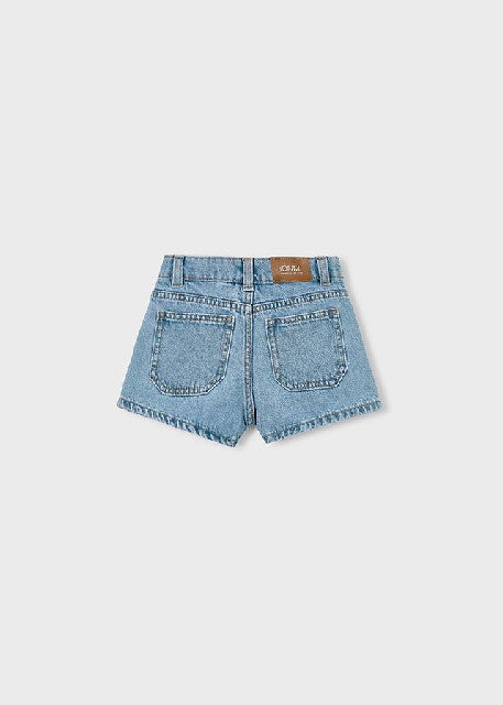 Short tejano basico           Claro
