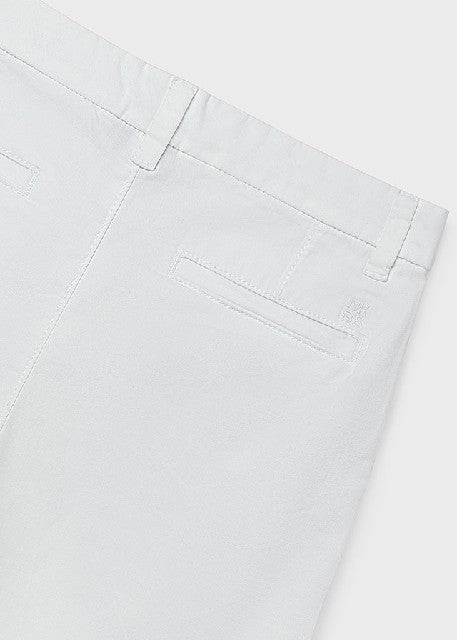 Bermuda chino basico          Blanco