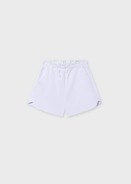 Short felpa basico            Blanco