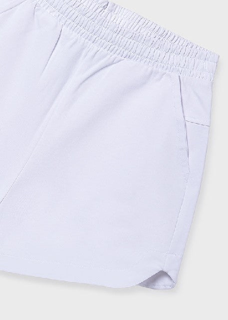 Short felpa basico            Blanco