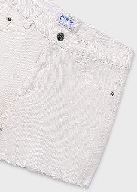 Short sarga basico            Crudo