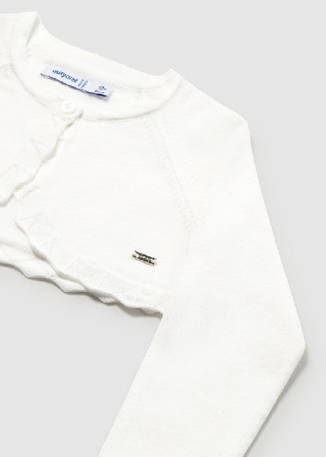 Bolero tricot basico          Crudo