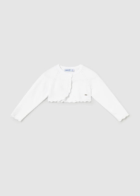 Bolero tricot basico          Blanco