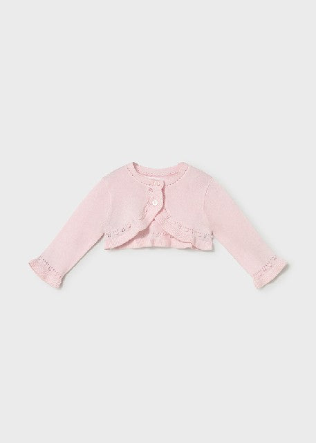 Rebeca tricot basica          Rosa