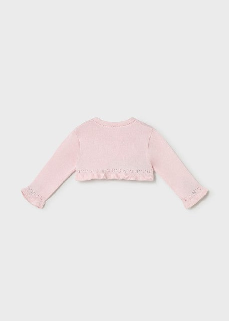 Rebeca tricot basica          Rosa